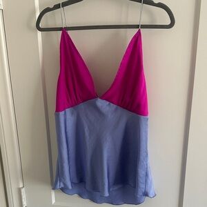 Free people two toned tank top
